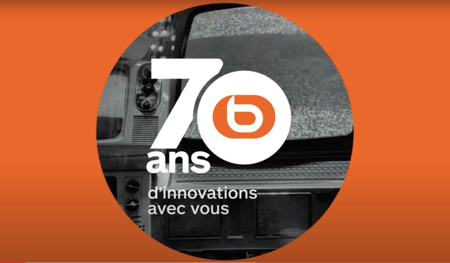 70 ans d’innovation avec vous